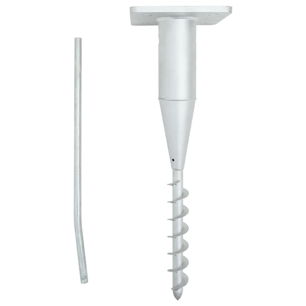  In-Ground Parasol Base with Rod Steel