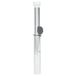 In-Ground Parasol Base Pole Silver Aluminum