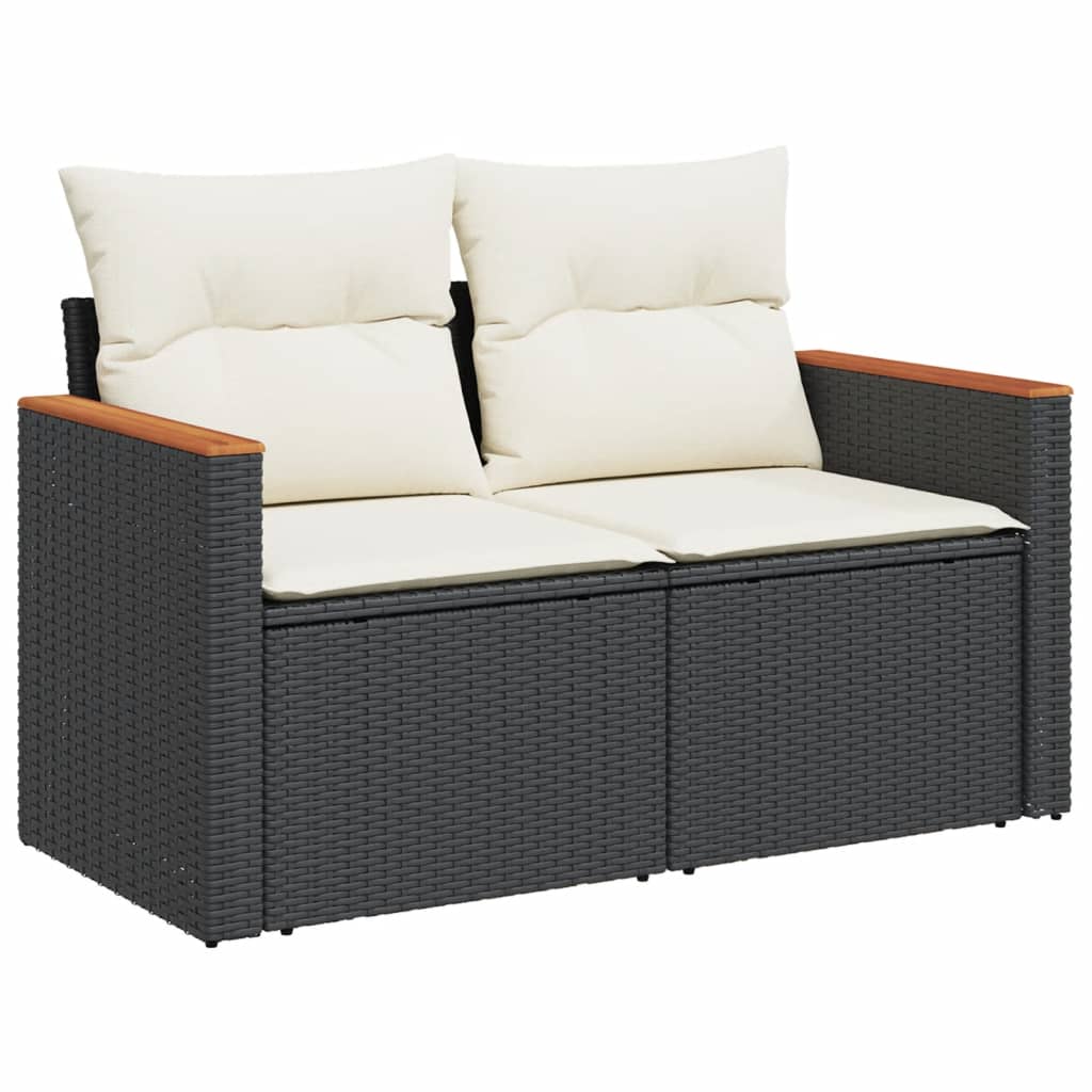 Contemporary 3 Piece Garden Sofa Set Living Space Upgrade Home Comfort 