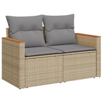 Space Saving 4 Piece Garden Sofa Set Home Decor Accent Outdoor Living