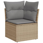 Space Saving 4 Piece Garden Sofa Set Home Decor Accent Outdoor Living