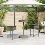 Functional 3 Piece Garden Bar Set Indoor Outdoor Use Outdoor Living