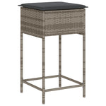 Functional 3 Piece Garden Bar Set Indoor Outdoor Use Outdoor Living