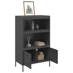 Highboard Black - Steel