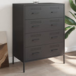 Sideboard Black Steel