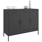 Sideboard Black Cold-rolled Steel