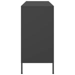 Sideboard Black Cold-rolled Steel