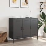 Sideboard Black Cold-rolled Steel