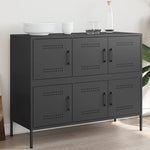 Sideboard Black Cold-rolled Steel