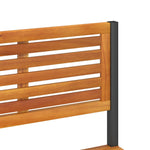 Garden Work Table Solid Wood Acacia and Steel