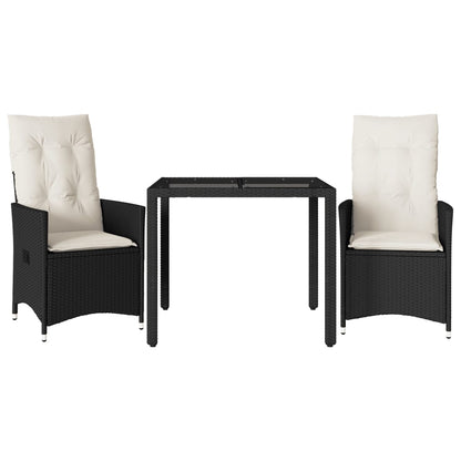 Durable 3 Piece Bistro Set with Living Space Upgrade Essentials 