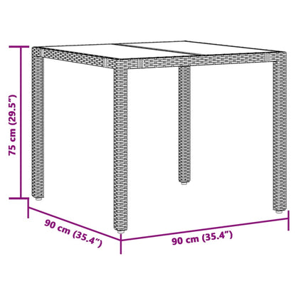 Durable 3 Piece Bistro Set with Living Space Upgrade Essentials 