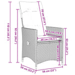 Space Saving 3 Piece Bistro Set with Relaxing Seating Evening