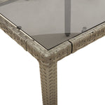 Contemporary 3 Piece Bistro Set with Outdoor Retreat Modern Living