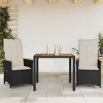 Decorative 3 Piece Bistro Set with Living Space Upgrade Boho