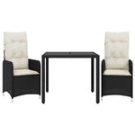 Elegant 3 Piece Garden Bistro Set Living Space Upgrade Garden Leisure