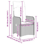 Elegant 3 Piece Garden Bistro Set Living Space Upgrade Garden Leisure