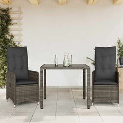 Refined 3 Piece Garden Bistro Set Daily Living Essential Boho 