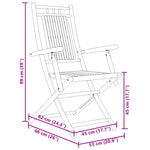 Functional 3 Piece Bistro Set Bamboo Outdoor Retreat Patio Relax