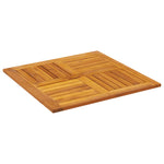 Table Top Square Solid Wood Acacia