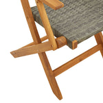 Decorative 3 Piece Bistro Set Grey Outdoor Retreat Outdoor Living