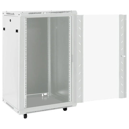 18U Network Cabinet with Swivel Feet 19" IP20