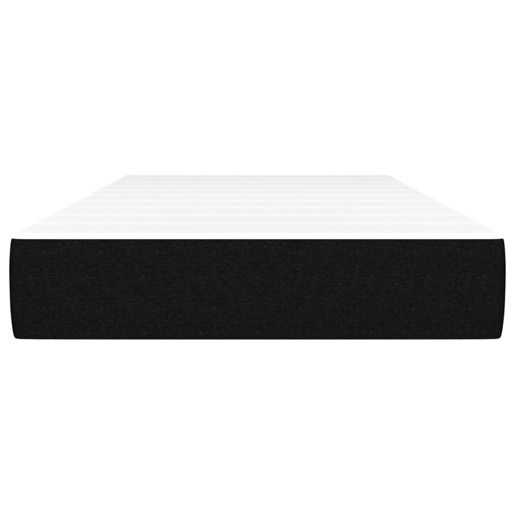 Pocket Spring Bed Mattress Black King Single Size Fabric
