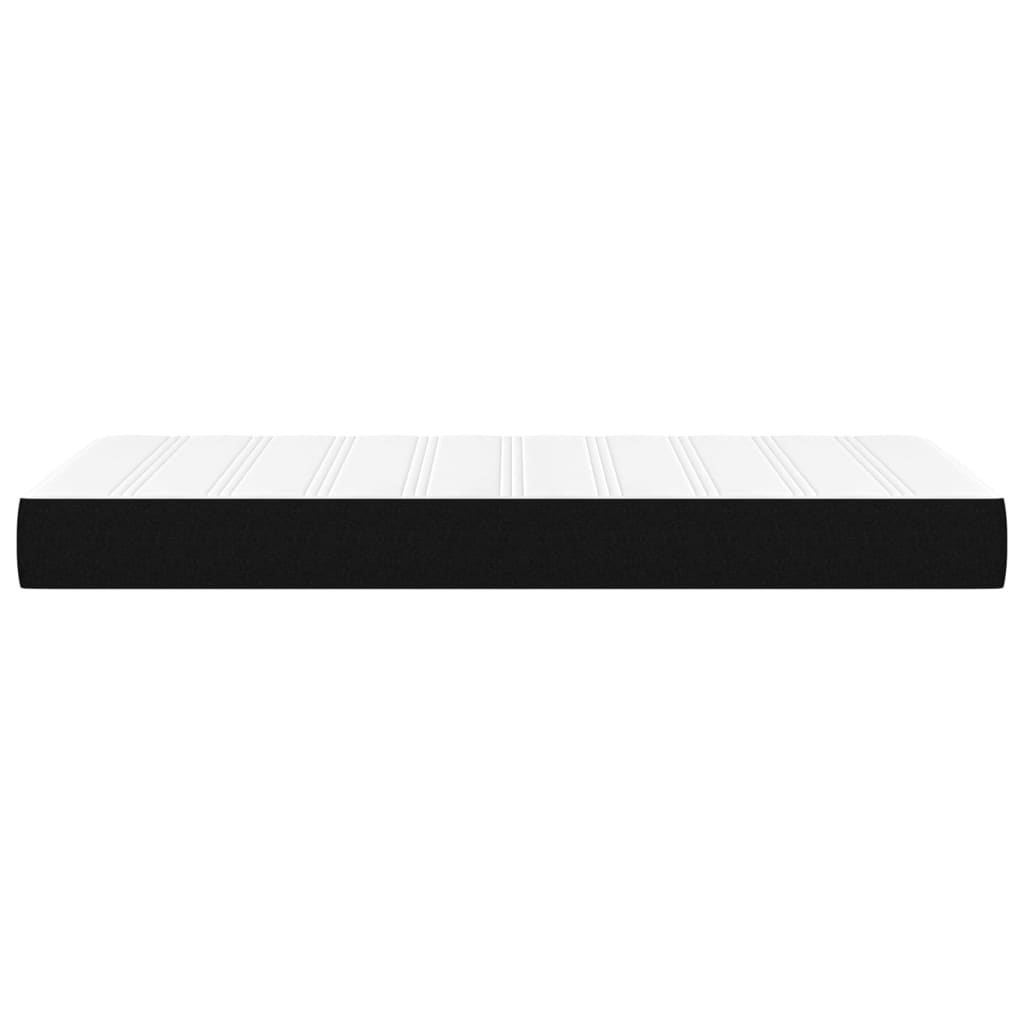Pocket Spring Bed Mattress Black King Single Size Fabric