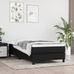 Pocket Spring Bed Mattress Black King Single Size Fabric