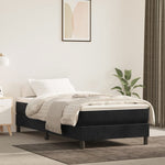 Pocket Spring Bed Mattress Black King Single Size Fabric