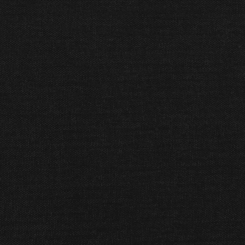 King Single Black Fabric Bed with Mattress and LED Lighting Feature