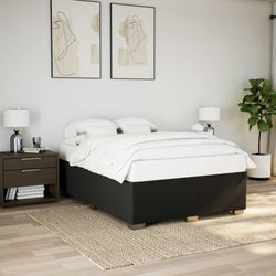 Bed Frame without Mattress Double Fabric