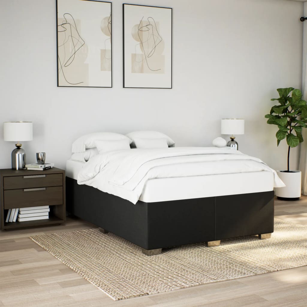 Bed Frame without Mattress Queen Fabric