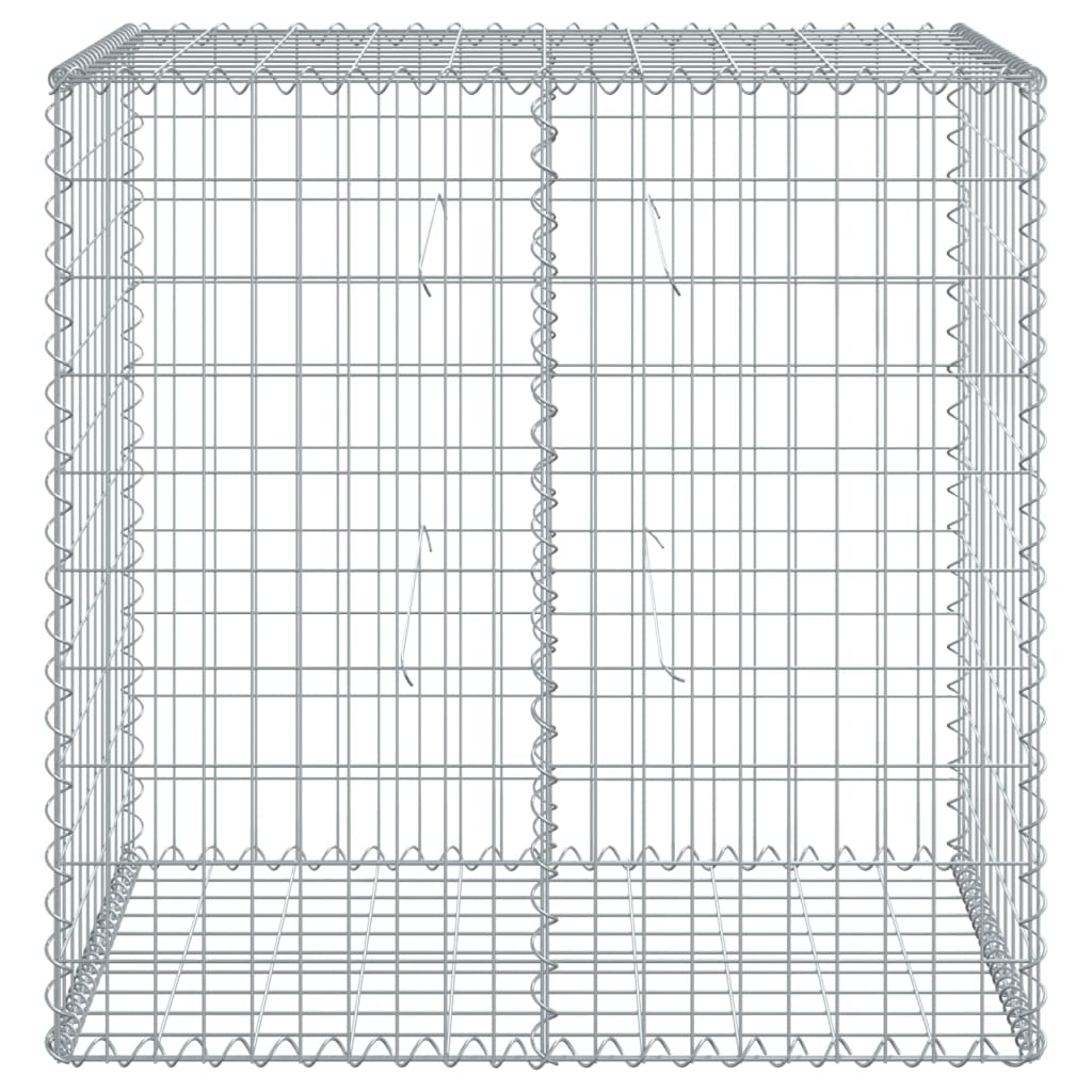 Gabion Basket Cover 100x50x100cm Galvanised | HomeAndLiving