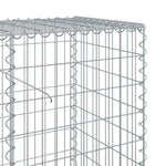 Gabion Basket Cover 100x50x100cm Galvanised | HomeAndLiving