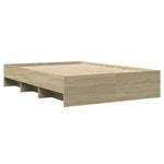 Bed Frame Sonoma Oak - Engineered Wood Double Size