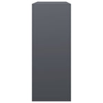 Steel Firewood Rack Anthracite 100x100cm | HomeAndLiving