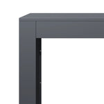 Steel Firewood Rack Anthracite 100x100cm | HomeAndLiving