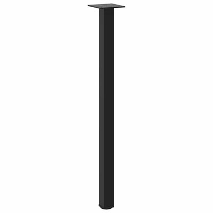 Coffee Table Legs 4 pcs Black  Steel