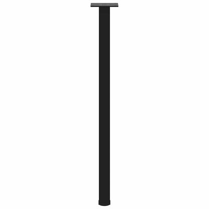 Coffee Table Legs 4 pcs Black  Steel