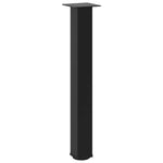 Coffee Table Legs 4 pcs Black  Steel - Stylish