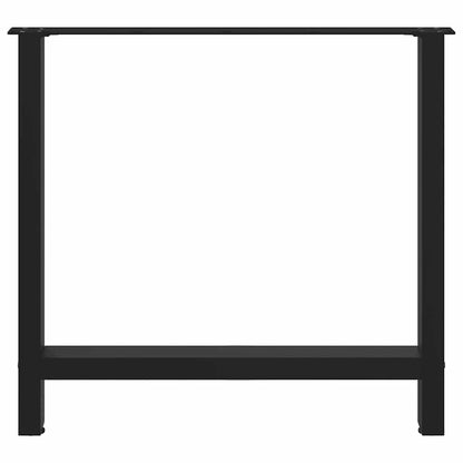 Coffee Table Legs Black 2 pcs - Steel