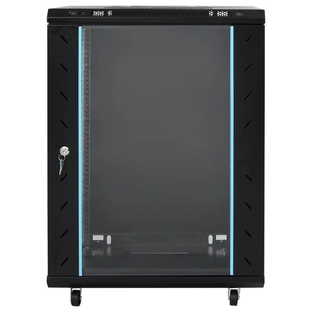 15U Network Cabinet 19" IP20 Black