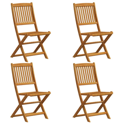 5-Piece Garden Dining Set in Solid Wood Eucalyptus