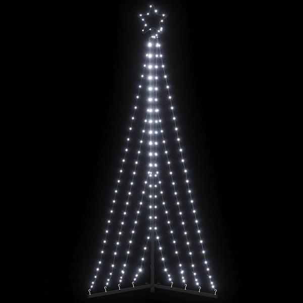  Christmas Tree Light 339 LEDs Cold White 182 cm