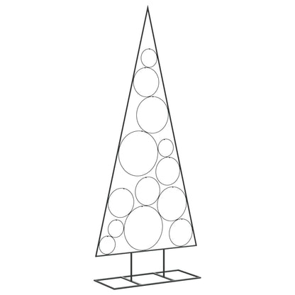 Metal Christmas Tree for Decoration in Black  150 cm