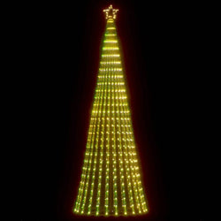 Christmas Tree Light Cone 475 LEDs White 250 cm