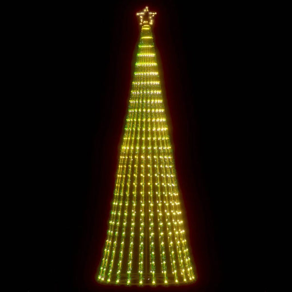  Christmas Tree Light Cone 475 LEDs White 250 cm