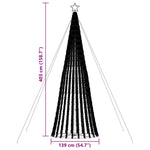 Christmas Tree Light Cone 1028 LEDs Warm White 400 cm