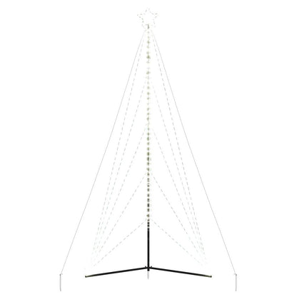 Christmas Tree Light 615 LEDs White 404.5 cm
